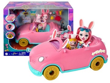 ENCHANTIMALS BUNNY CAR кукольная машинка + КУКЛА Бри Банни