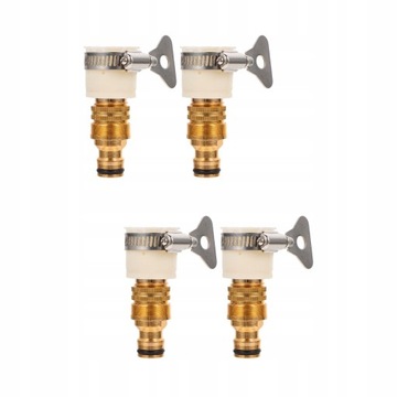4 sztuk Kran wąż Adapter Mosiądz Aerator Adapter