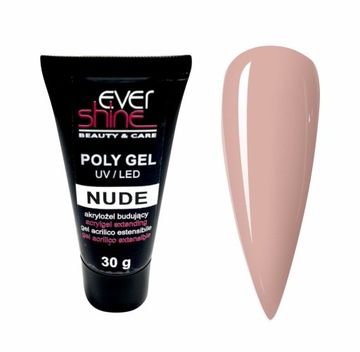 ACRYLGEL POLY HYBRYDA GEL AKRYLOŻEL 30ml NUDE COVER