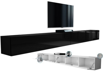 WISZĄCA SZAFKA RTV POZIOMA KOMODA 300 320cm