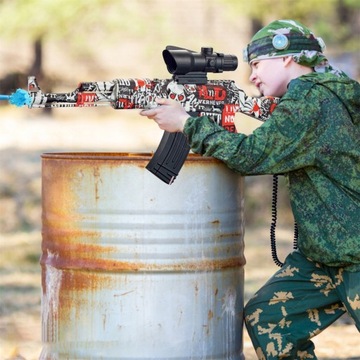 AK47 Gel Blaster Gun Pistolet zabawkowy Electric