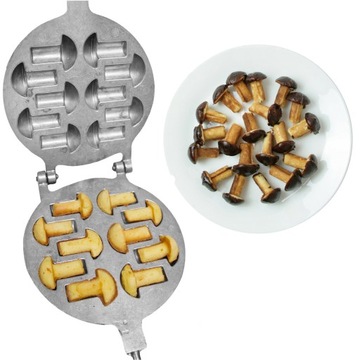 СКОВОРОДА ДЛЯ ВЫПЕЧКИ ПЕЧЕНЬЯ ГРИБНО-ОРЕХОВАЯ #71