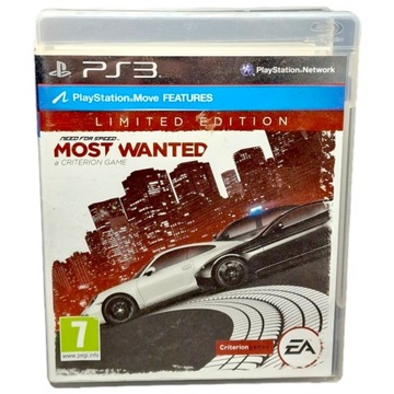 NEED FOR SPEED MOST WANTED PS3 NFW MW PlayStation 3 gra wyścigi