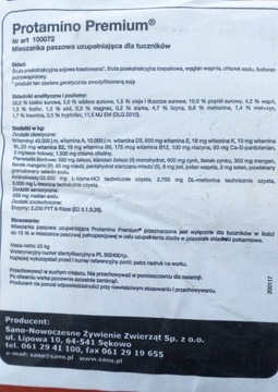 SANO PROTAMINO ПРЕМИУМ БЫСТРОГО ОТКОРА СВИНЕЙ 25КГ