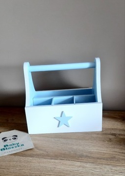 Organizer pudełko przybornik na kredki na biurko