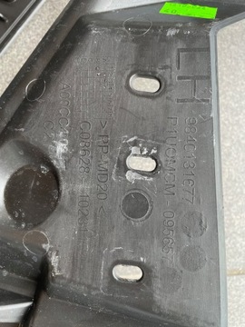 CITROEN C4 III | VÝZTUHA LEVÝ NÁRAZNÍKU BLATNÍKU ZADNÍ 9840131677