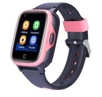 ZEGAREK smartwatch DZIECIĘCY różowy GPS Z funkcją rozmów DLA Dziewczynki