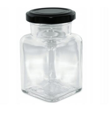 Баночки для специй 150мл 20шт + 100 наклеек М1 с крышкой + лопаточка