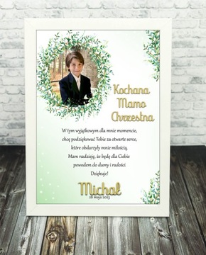 Благодарственное причастие крестных родителей А4