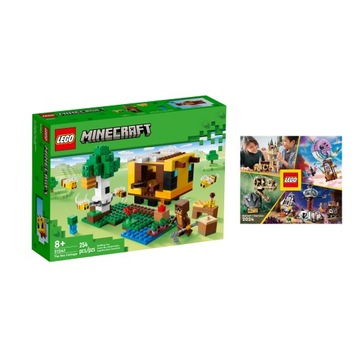 LEGO MINECRAFT #21241 - Pszczeli ul + KATALOG LEGO 2024