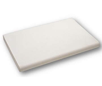 Kamień brzegowy do basenu Bordo Espace biały prosty 50cm x 33cm