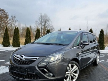 Opel Zafira C Tourer 1.4 Turbo ECOTEC 140KM 2013 Opel Zafira 1.4B 140Ps Klimatronik Navi Parktronik Alu17 Kamera 7 foteli Z, zdjęcie 10
