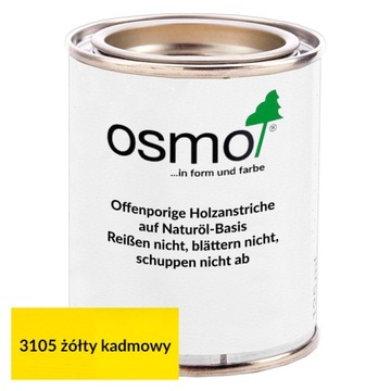 OSMO Wosk 3105 0,125L | żółty kadmowy