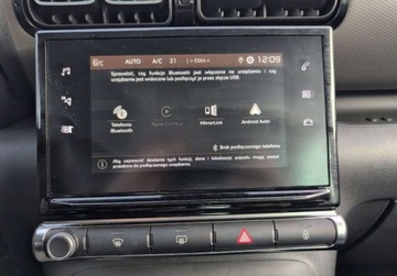 Citroen C3 Aircross  I Crossover Facelifting 1.2 PureTech 110KM 2023 Citroen C3 Aircross 1.2 PureTech Shine SS SalonPL FVat Od Reki Bogata Wers, zdjęcie 23