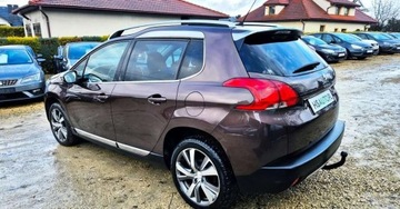 Peugeot 2008 I SUV 1.6 VTi 120KM 2014 Peugeot 2008 BENZYNA PANORAMA alcantara nawigacja super oakzja, zdjęcie 15