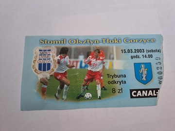 STOMIL OLSZTYN - TŁOKI GORZYCE 15-03-2003