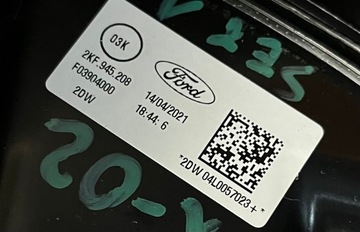 FORD TOURNEO CONNECT 2KF SVĚTLA ZADNÍ FULL LED