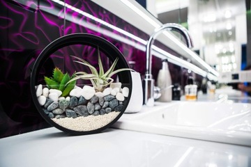 Металлическая настенная подставка для цветов, цветочный горшок, настенная картина