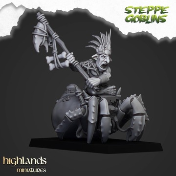 Конные береговые гоблины на крабах x7 x3 CMD - Highlands Miniatures - 3D-печать