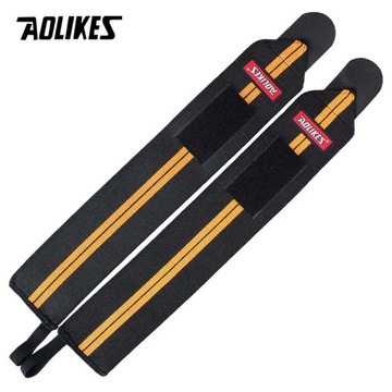 AOLIKES 2PCS/Lot Weightlifting Wristband Sport Professional Training Hand
