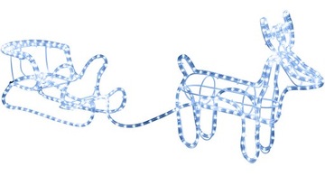 ОЛЕНЬ С САНЯМИ СВЕТОДИОДНЫЕ ОГНИ РОЖДЕСТВЕНСКОЕ УКРАШЕНИЕ ДЛЯ ДОМАШНЕГО САДА