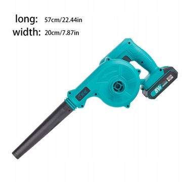 Мощная воздуходувка для очистки листьев