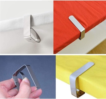 СТАЛЬНЫЕ ЗАЖИМЫ, ЗАЖИМЫ, РУЧКИ, ПРЯЖКИ, ЗАЖИМЫ НАСТОЛЬНОЙ МУФТЫ, 4 шт.