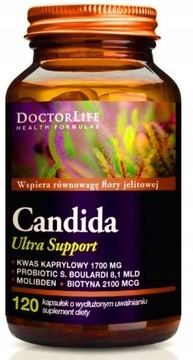 Doctor Life Candida Ultra Support 120kapsułek