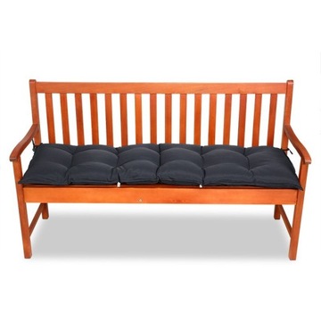 МАТРАЦ-ПОДУШКА ДЛЯ СКАМЬИ АНТРАЦИТ 145х45х8