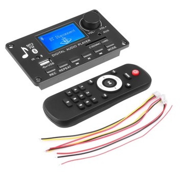 czarny styl 12V zestaw głośnomówiący Bluetooth 5.0