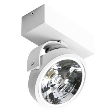 Lampa sufitowa JERRY 1 12V biała reflektor