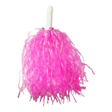 POMPON CHEERLEADERKI czirliderka pompony RÓŻOWY
