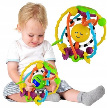 Dumel Kula Sensoryczna z ruchomymi koralikami 6m+