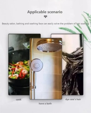 Шапочки для купания SINGLE FOLO, пищевая упаковка 100 шт. белые