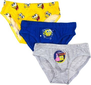 SLIPY DLA CHŁOPCA MAJTKI SPONGEBOB 116/122
