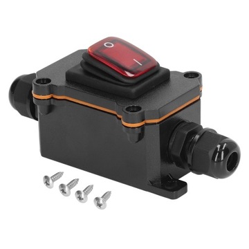 ПЕРЕКЛЮЧАТЕЛЬ КУЛИСТЫЙ ПЕРЕКЛЮЧАТЕЛЬ С ПОДСВЕТКОЙ 4PIN 25A/250V