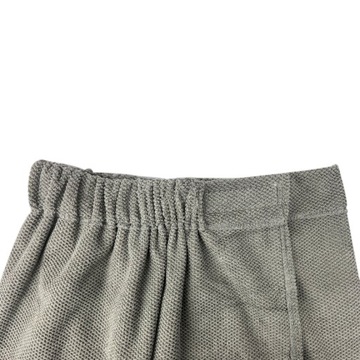 Kilt do sauny 70 x 140 cm odcienie szarości