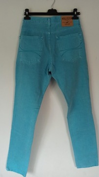 HOLLISTER - super spodnie roz 32/34