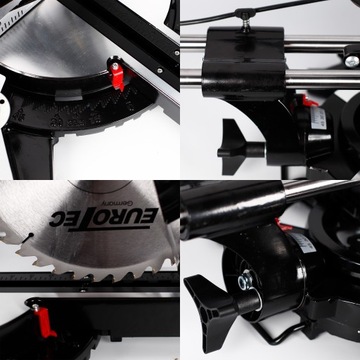 Drrozowa Miter Saw с кормкой 255 -мм угловой + лазерной режущей пилы