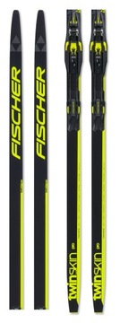 Narty biegowe FISCHER Twin Skin Pro STIFF 2024 207cm + wiązania