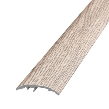 Listwa SAMOPRZYLEPNA Progowa Aluminiowa 37mm x 93cm, DĄB DESERT