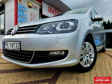 Volkswagen Sharan II Van Facelifting 2.0 TDI SCR 150KM 2015 Volkswagen Sharan Zarejestrowany gotowy do jazdy bogata wersja 2.0 Diesel, zdjęcie 4