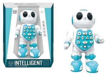 ROBOT INTERAKTYWNY INTELIGENT ŚWIATŁO DŹWIĘK RUCH