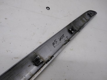 LIŠTA CHRÓM LEVÝ ZADNÍ PEUGEOT 207