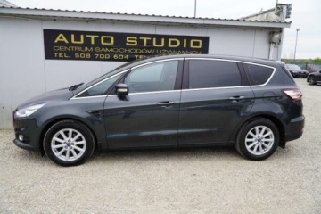 Ford S-Max II Van 2.0 TDCi 180KM 2018 Ford S-Max NawigacjaElektryczna KlapaAsystentyGrzane FoteleTempomatLadny, zdjęcie 31