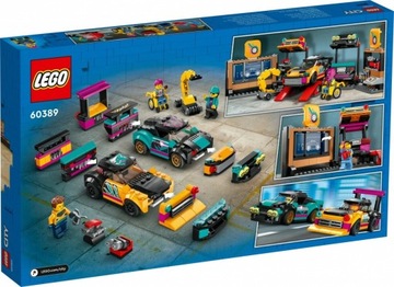 Мастерская по тюнингу автомобилей LEGO City 60389