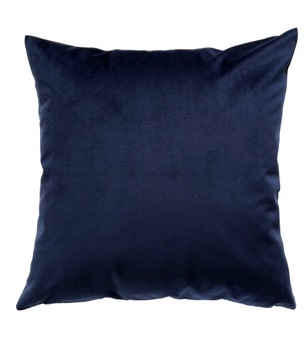 POSZEWKA WELUR VELVET WELUROWA GRANATOWA 60x60