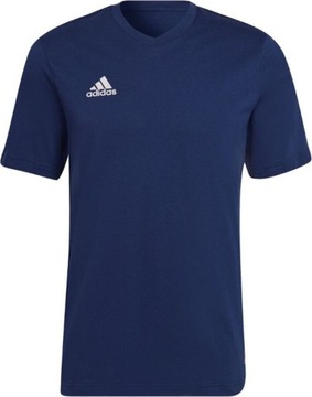 KOSZULKA MĘSKA ADIDAS ENTRADA 22 TEE GRANATOWA HC0450 r 2XL