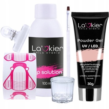 ZESTAW BUDUJĄCY AKRYLOŻEL Flexy Gel Set La'Kier
