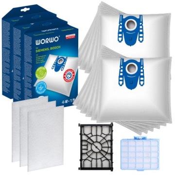 FILTR HEPA +12x WORKI DO BOSCH GL-30 ProPower 2.0